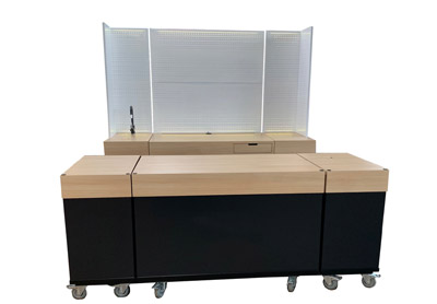 Kassettenmöbel gefaltetet Metallteile Wetterfest für den Outdoorbereich