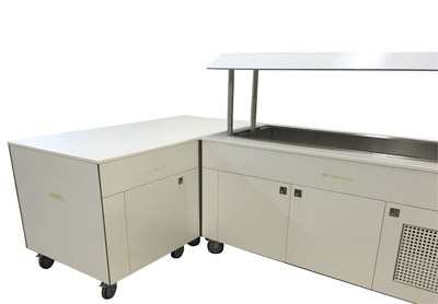 kühltheke Warmtheke Modula