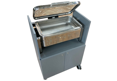 Theke Caterer abnehmbare Platte mit Auszügen fürs Buffet