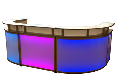 Leuchtheke Freiformtheke Unna